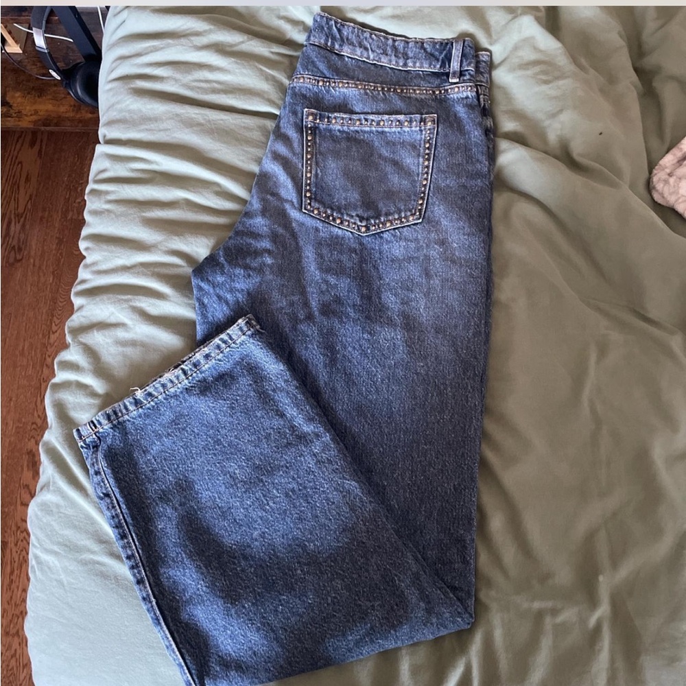 Garage Blue Straight Jeans Classic Denim